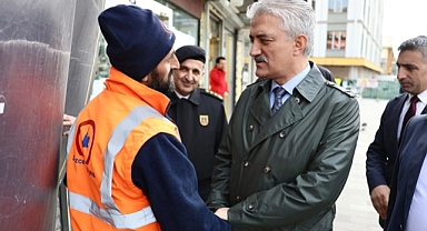 VALİ MAKAS SOKAĞIN NABZINI TUTTU