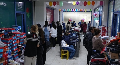 7 BİN PARÇA BAYRAMLIK DAĞITIMI BAŞLADI