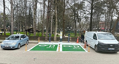 BELEDİYE 9 NOKTADA ELEKTRİKLİ ARAÇ ŞARJ İSTASYONLARI KURDU