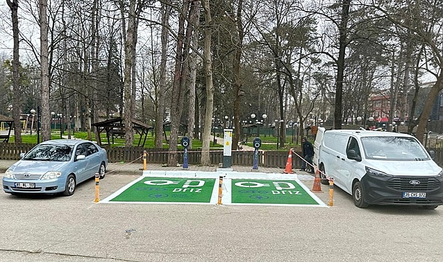 BELEDİYE 9 NOKTADA ELEKTRİKLİ ARAÇ ŞARJ İSTASYONLARI KURDU