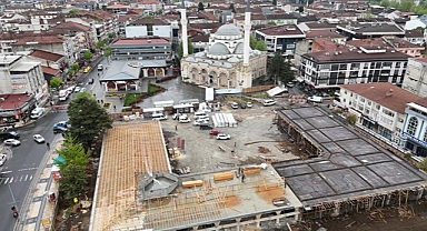 CAMİ-MEYDAN-ÇARŞI KONSEPTLİ PROJE TAMAMLANIYOR