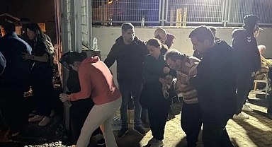 KAYNAŞLI'DAKİ HUZUREVİNDE YANGIN ÇIKTI