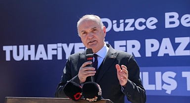 TUHAFİYECİLER PAZARI VE FUAR ALANI AÇILDI