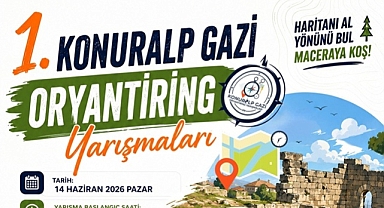 1. KONURALP GAZİ ORYANTİRİNG YARIŞMASI BAŞLIYOR