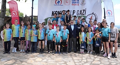 1. KONURALP GAZİ ORYANTRİNG YARIŞLARI YAPILDI