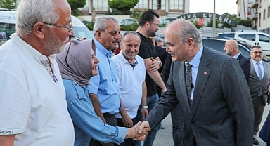 BAŞKAN ÖZLÜ KONURALP'TE VATANDAŞLARIN SORUNLARINI DİNLEDİ