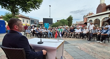 CAMİ AVLUSUNDA PROSTAT EĞİTİMİ 