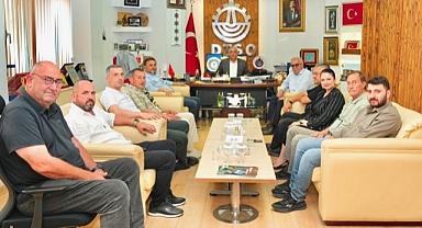 DÜZCE ÇALIŞAN GAZETECİLER CEMİYETİ’NDEN TSO'YA ZİYARET
