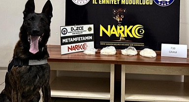 DÜZCE'DE 710 GRAM MET YAKALANDI