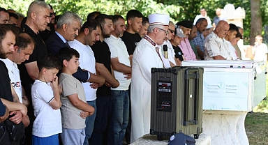 ERCAN ÖZTÜRK'ÜN KARIŞTIĞI KAZADA ÖLEN METİN SARIBAŞ TOPRAĞA VERİLDİ