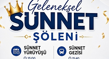 SÜNNET ŞÖLENİ BUGÜN YAPILIYOR