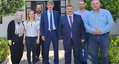 VALİLİK BASIN MÜDÜRLÜĞÜ'NDEN ÇALIŞAN GAZETECİLER CEMİYETİ'NE ZİYARET