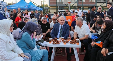 BAŞKAN ÖZLÜ MAHALLE ZİYARETLERİNİ SÜRDÜRÜYOR
