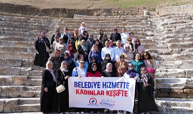 “BELEDİYE HİZMETTE, KADINLAR KEŞİFTE”