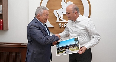DÜZCE BELEDİYESİ’NDEN KAYNAŞLI BELEDİYESİ’NE DESTEK