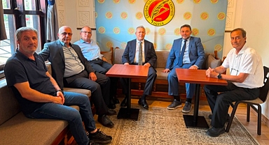 ERTAN TAŞLI'DAN ÇALIŞAN GAZETECİLER CEMİYETİ'NE ZİYARET