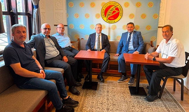 ERTAN TAŞLI'DAN ÇALIŞAN GAZETECİLER CEMİYETİ'NE ZİYARET