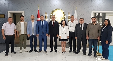 GAZETECİLERDEN BAŞSAVCI ÜNALAN'A HAYIRLI OLSUN ZİYARETİ
