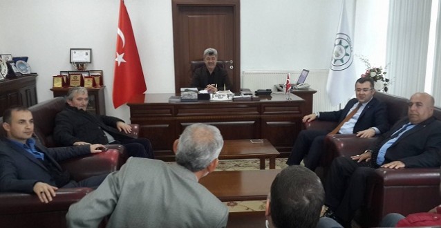 AK PARTİ İL BAŞKANINDAN BAŞKAN YİĞİT'E ZİYARET