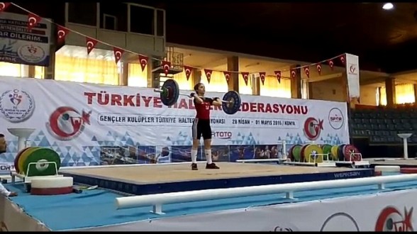 BUSE İLHAN HALTERDE TÜRKİYE İKİNCİSİ OLDU