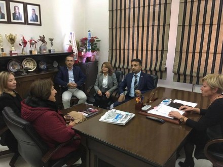 CHP'DEN BARO BAŞKANI AY'A ZİYARET