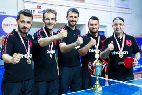 DİVAPAN MASA TENİSİNDE DÜZCE'Yİ TEMSİL EDECEK