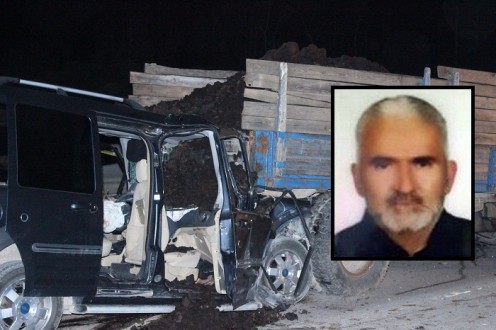 FECİ KAZA: 1 ÖLÜ, 2 YARALI