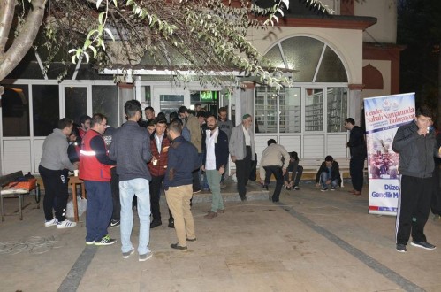 GENÇLER SABAH NAMAZINDA BULUŞTU