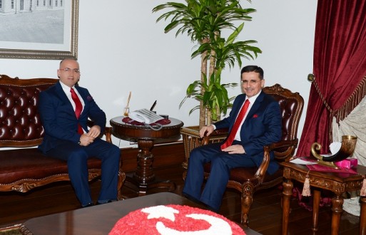 HAKAN ZENGİN'DEN VALİ TOPACA'YA ZİYARET