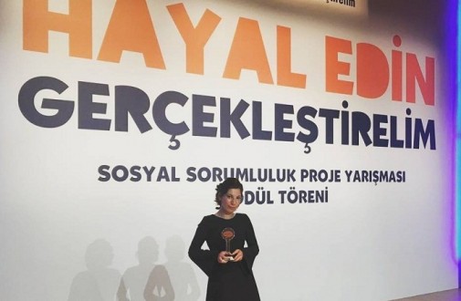 HAYAL EDİN GERÇEKLEŞTİRELİM'DE DÜZCE ÜNİVERSİTESİ ÖDÜL ALDI