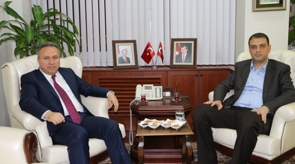 KYK GENEL MÜDÜRÜ VALİ FİDAN’I ZİYARET ETTİ