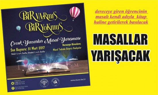 MİNİK YAZARLAR YARIŞACAK