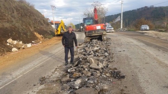 MUZAFFER YİĞİT İLÇE GİRİŞİNİ DÜZENLİYOR