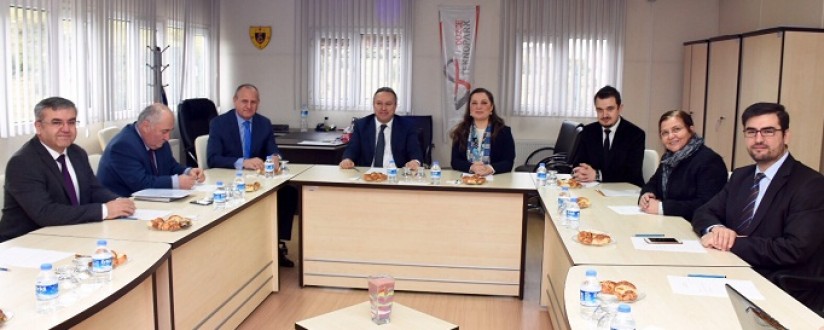 TEKNOPARK TOPLANTISI YAPILDI