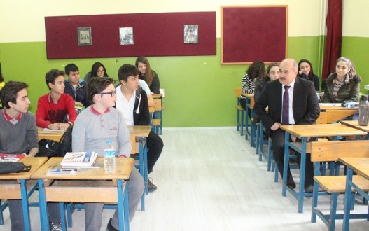 VALİ DAĞLI'DAN TEOG ÖNCESİ MORAL ZİYARETİ