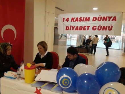 VATANDAŞIN DİYABETİNİ BAKILDI